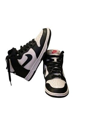 *VNDS* ( Nike Dunk High Panda ) Black & White Size [ 7W]